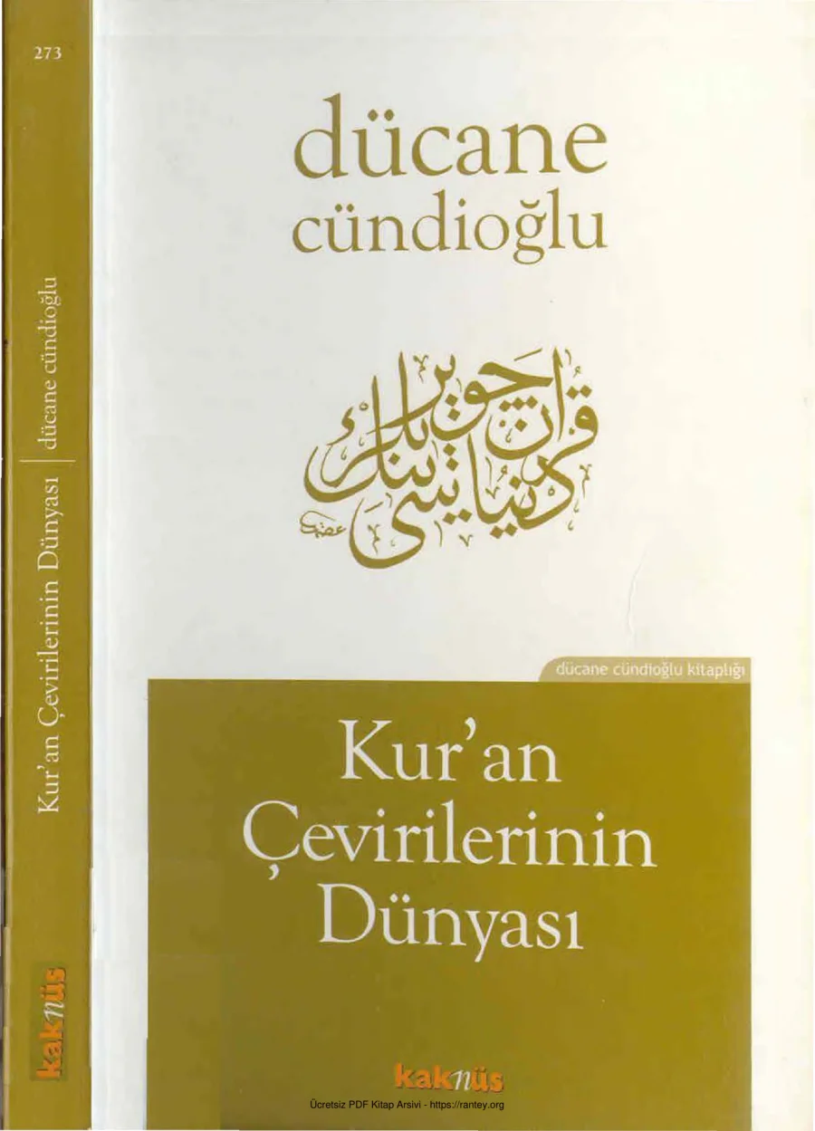 Kuran Çevirilerinin Dünyası kapak görseli