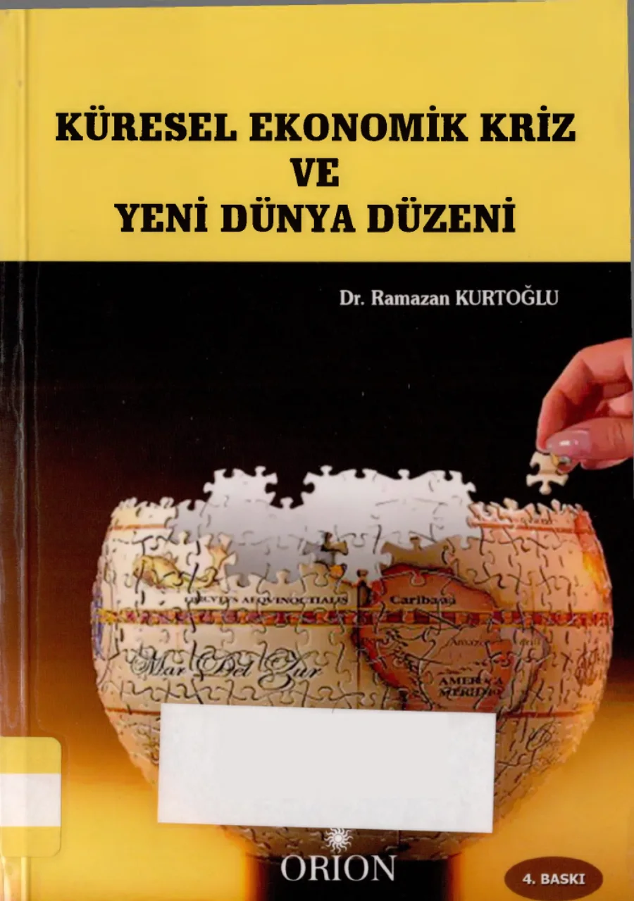 Küresel Ekonomik Kriz ve Yeni Dünya Düzeni kapak görseli