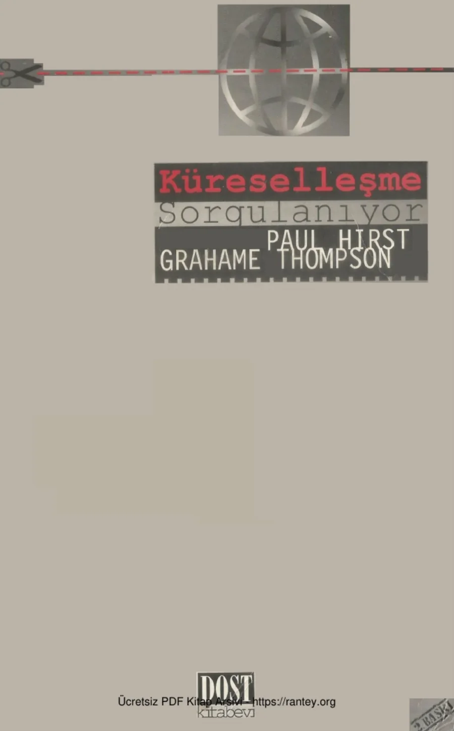 Küreselleşme Sorgulanıyor kapak görseli