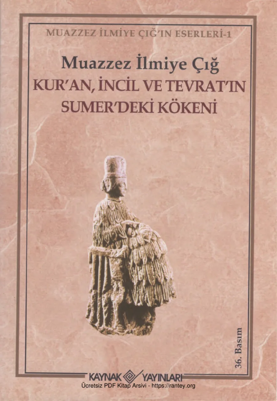 Kurn İncil ve Tevratın Sümerdeki Kökeni kapak görseli