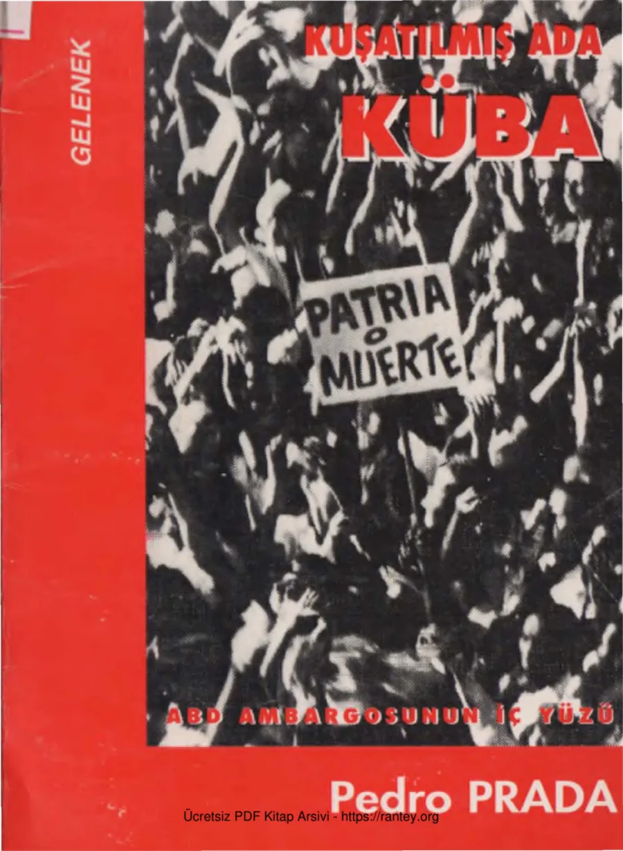 Kuşatılmış Ada Küba kapak görseli