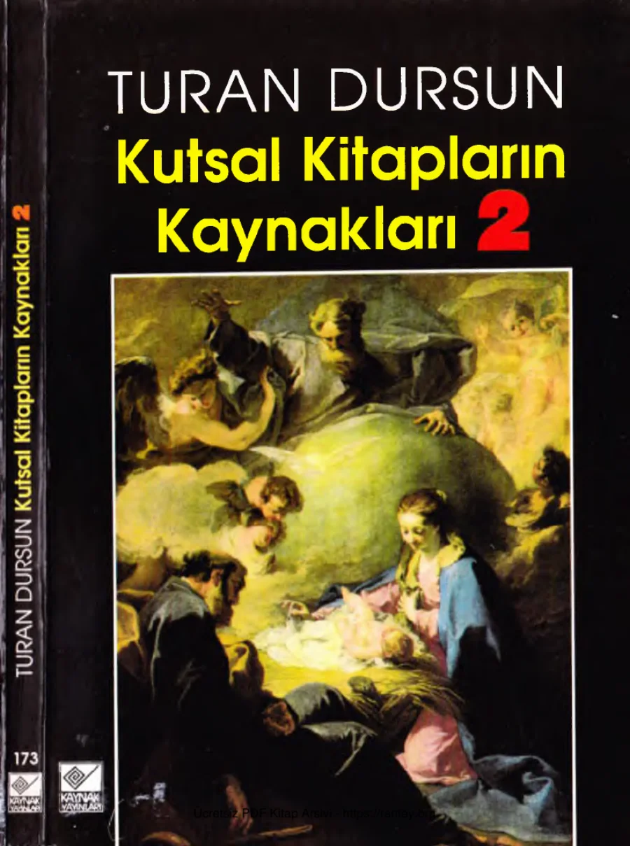 Kutsal Kitapların Kaynakları 2 kapak görseli