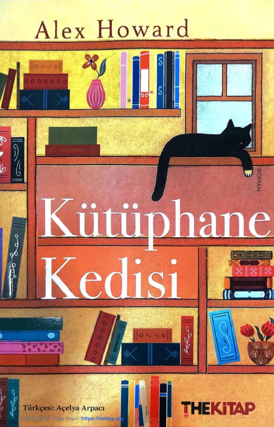 Kütüphane Kedisi kapak görseli