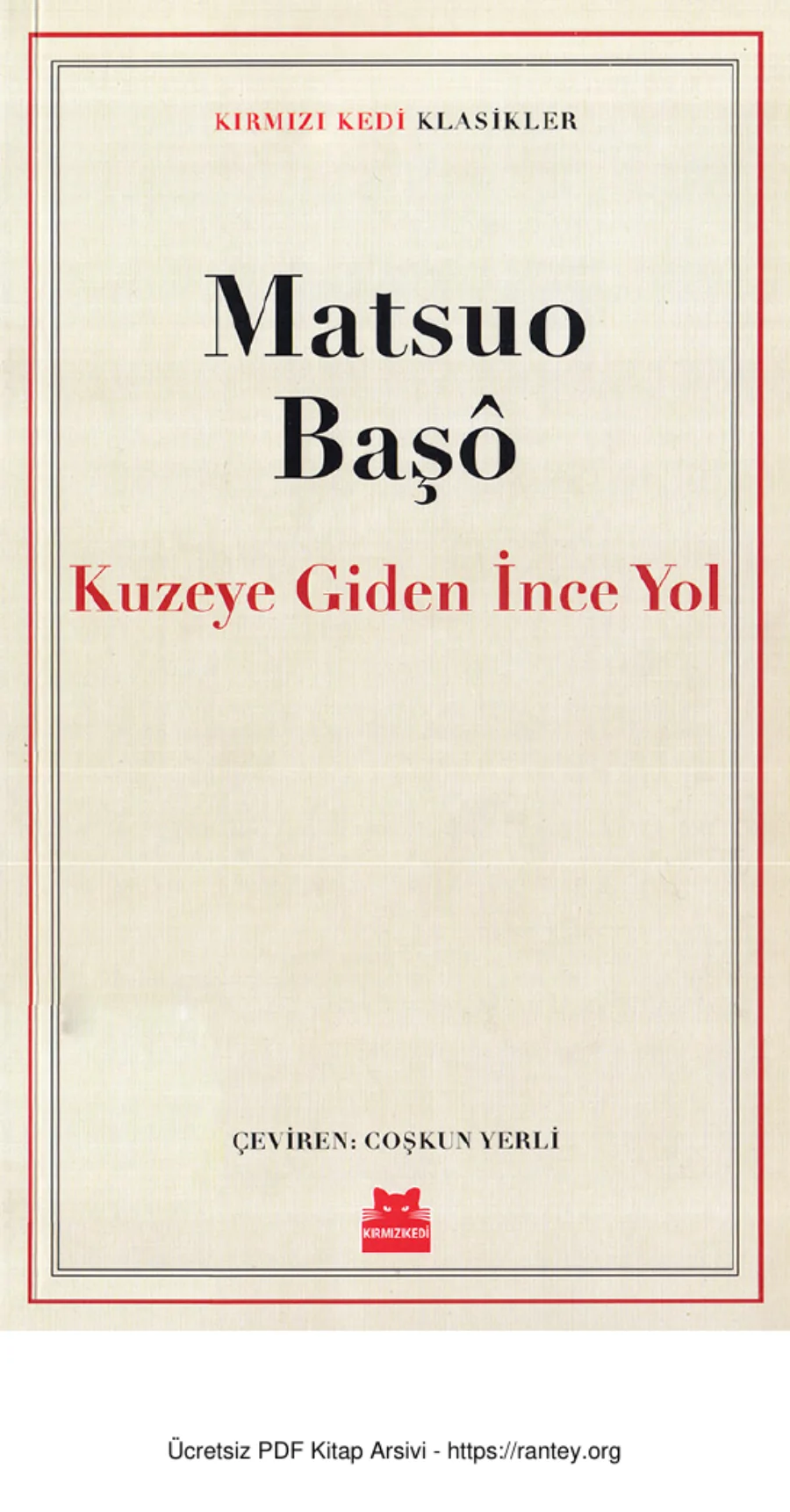 Kuzeye Giden İnce Yol kapak görseli