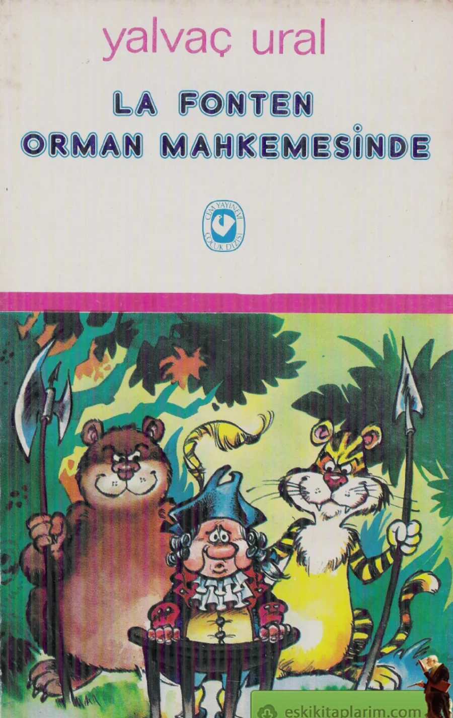 La Fontaine Orman Mahkemesinde kapak görseli