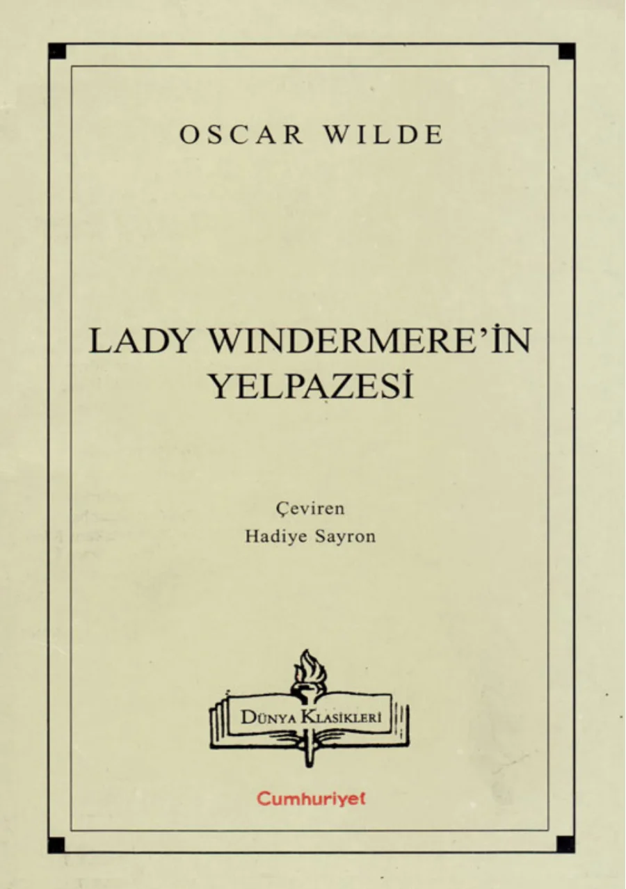 Lady Windermere in Yelpazesi kapak görseli