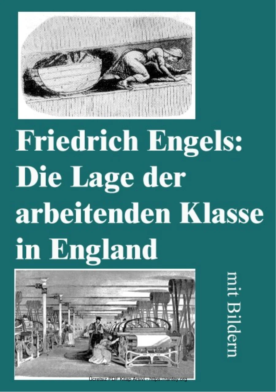 Lage der arbeitenden Klasse in England kapak görseli