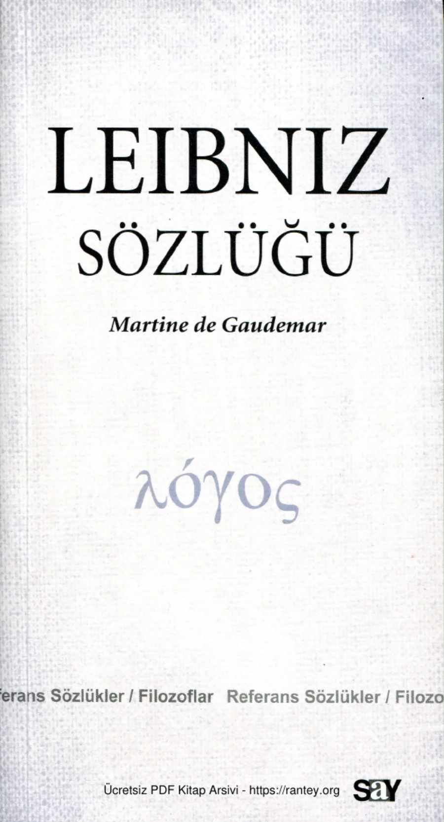 Lebiniz Sözlüğü kapak görseli