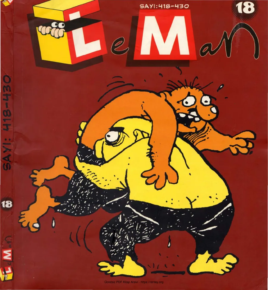 LeMan 1999 Cilt 18 Sayı 418 430 kapak görseli