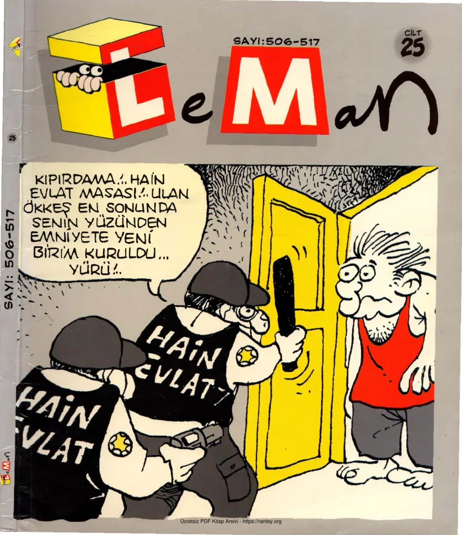 LeMan 2001 Cilt 25 Sayı 506 517 kapak görseli