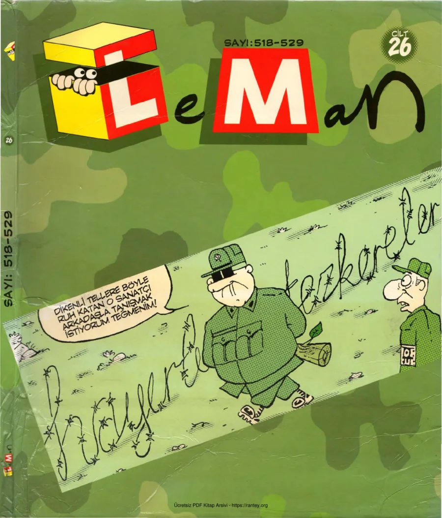 LeMan 2001 Cilt 26 Sayı 518 529 kapak görseli