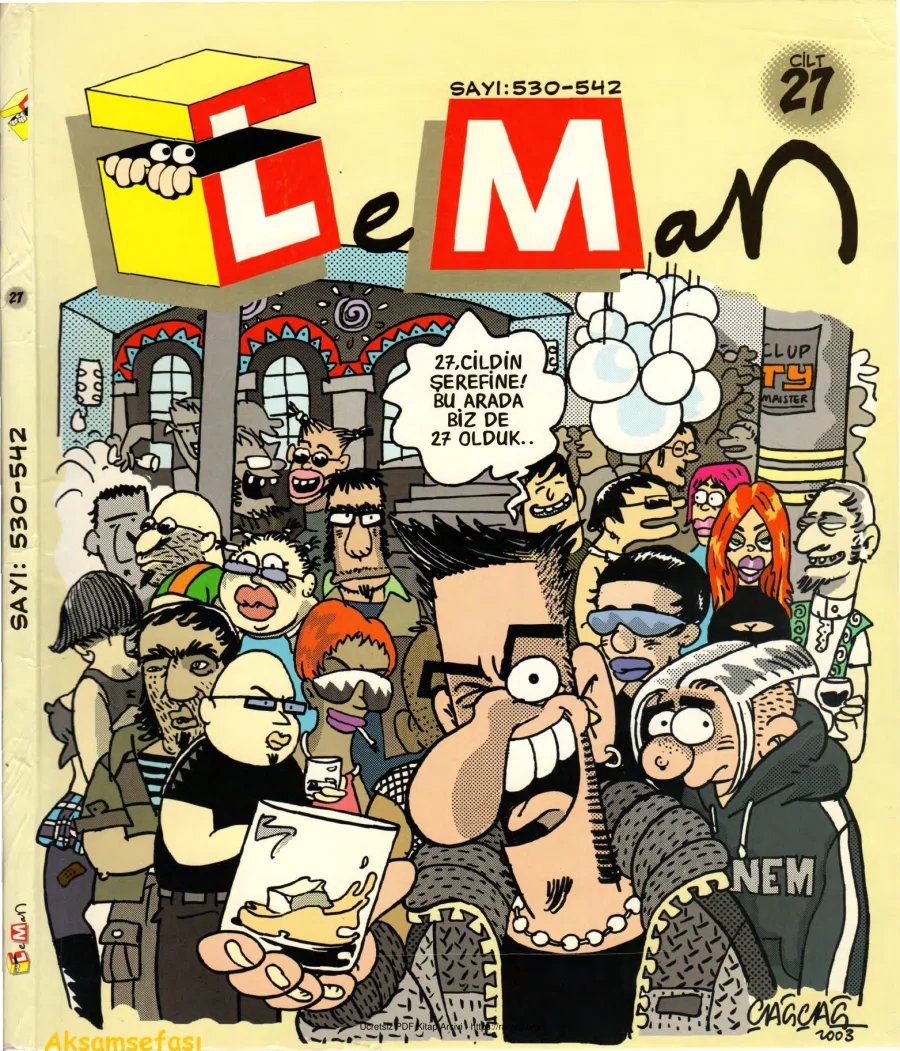 LeMan 2002 Cilt 27 Sayı 530 542 kapak görseli