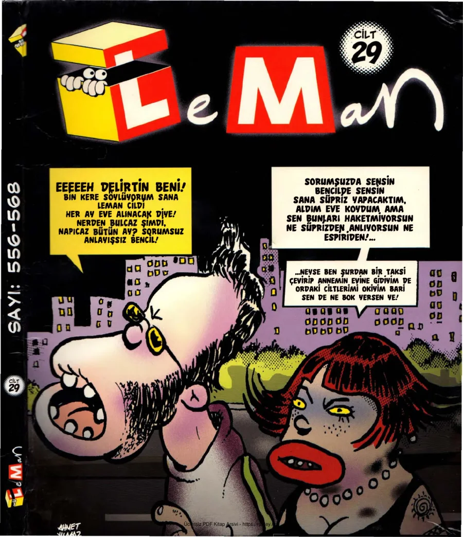 LeMan 2002 Cilt 29 Sayı 556 568 kapak görseli