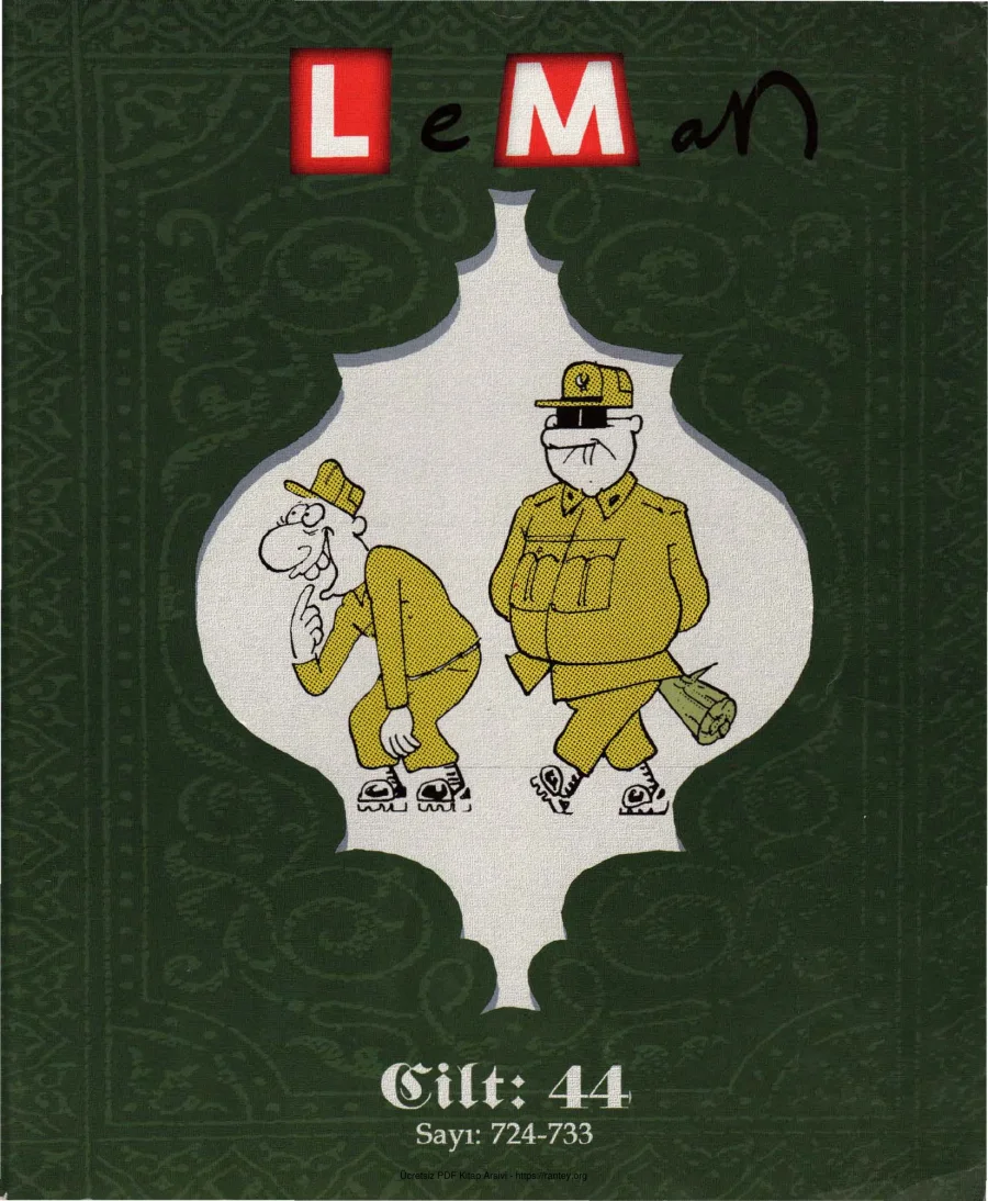 LeMan 2005 Cilt 44 Sayı 724 733 kapak görseli