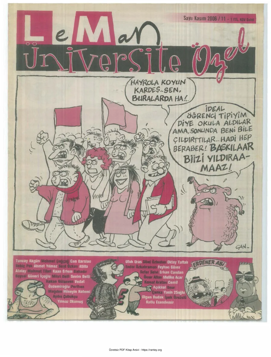 LeMan 2006 Üniversite Özel kapak görseli