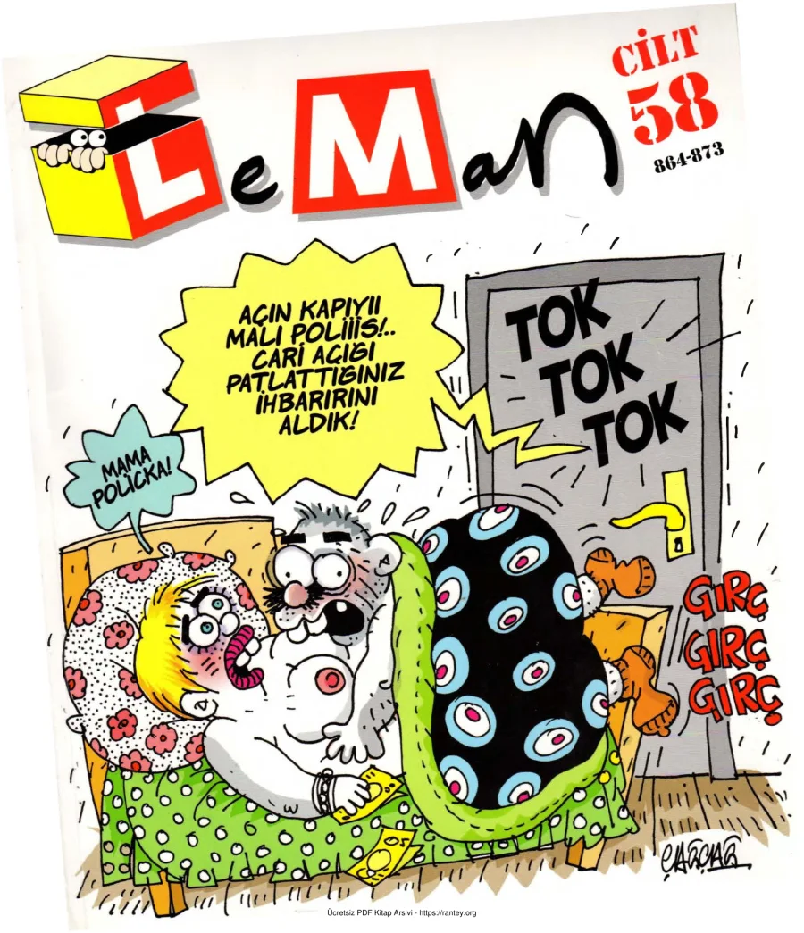 LeMan 2008 Cilt 58 Sayı 864 873 kapak görseli