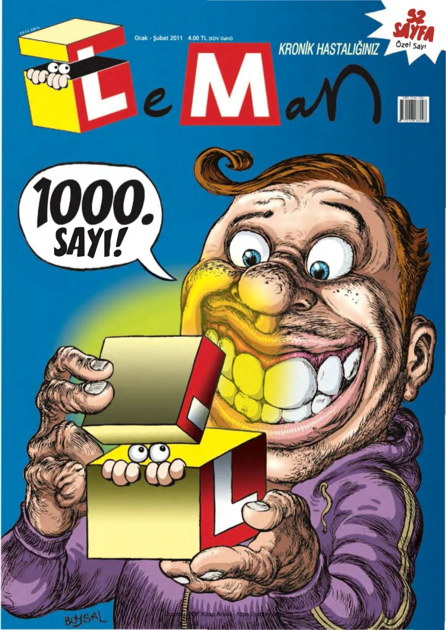 LeMan 2011 Nostalji 1000 Sayı kapak görseli