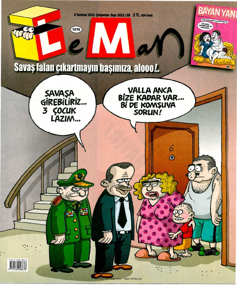 LeMan 2012 Sayı 1076 kapak görseli