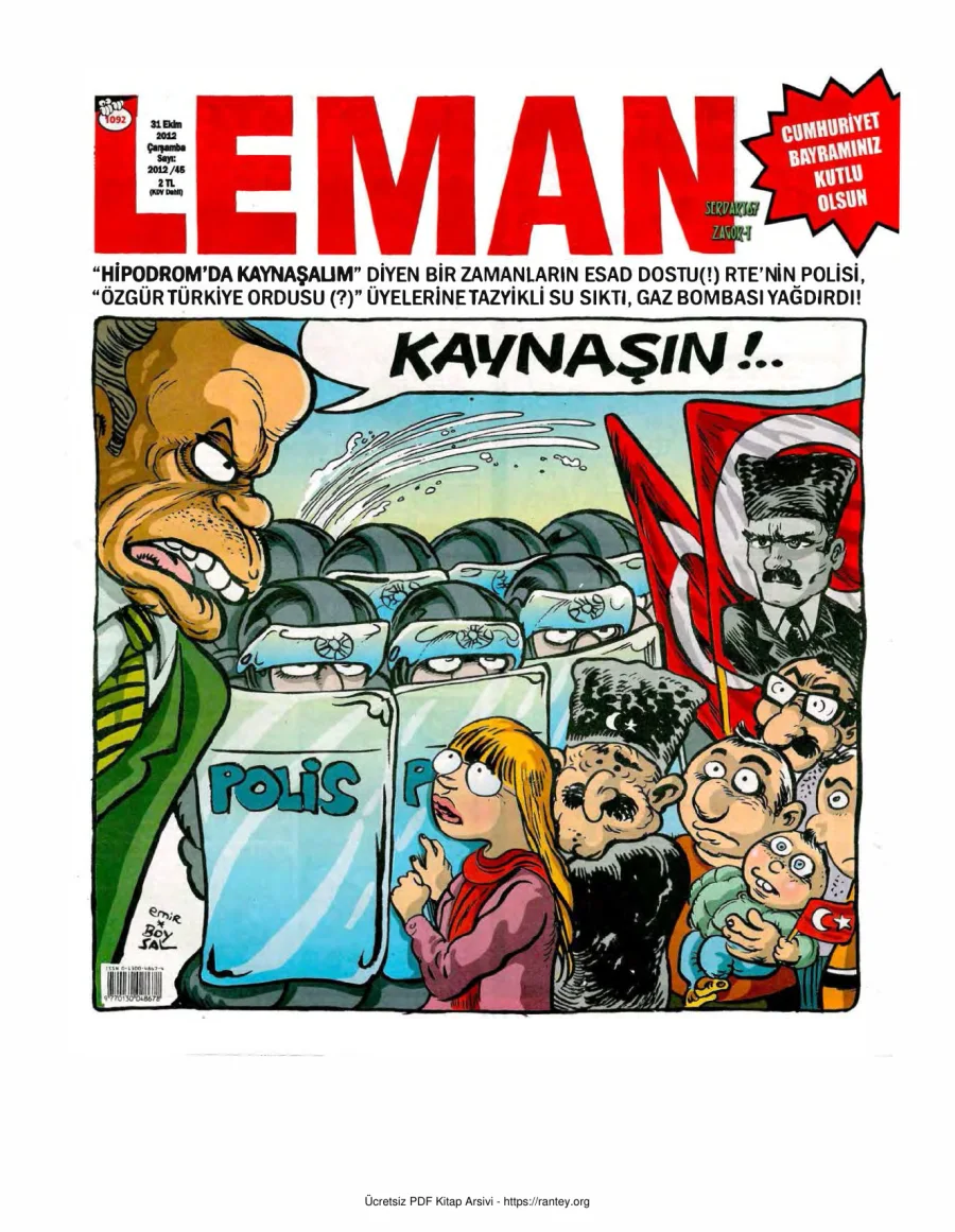 LeMan 2012 Sayı 1092 kapak görseli