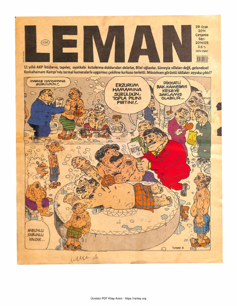 LeMan 2014 Sayı 1156 kapak görseli