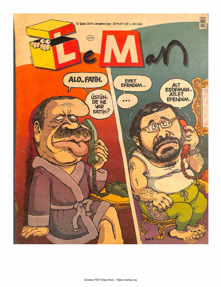 LeMan 2014 Sayı 1158 kapak görseli