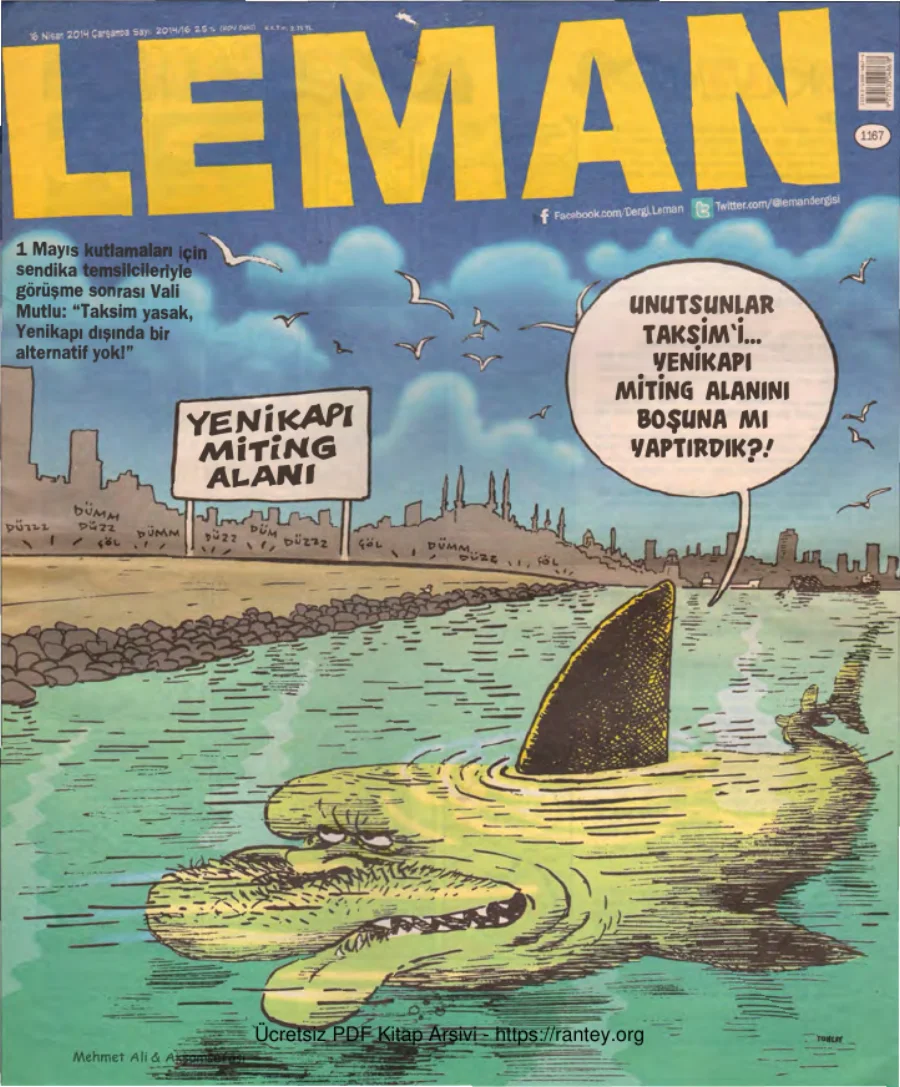 LeMan 2014 Sayı 1167 kapak görseli