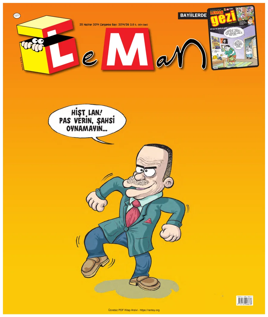 LeMan 2014 Sayı 1177 kapak görseli