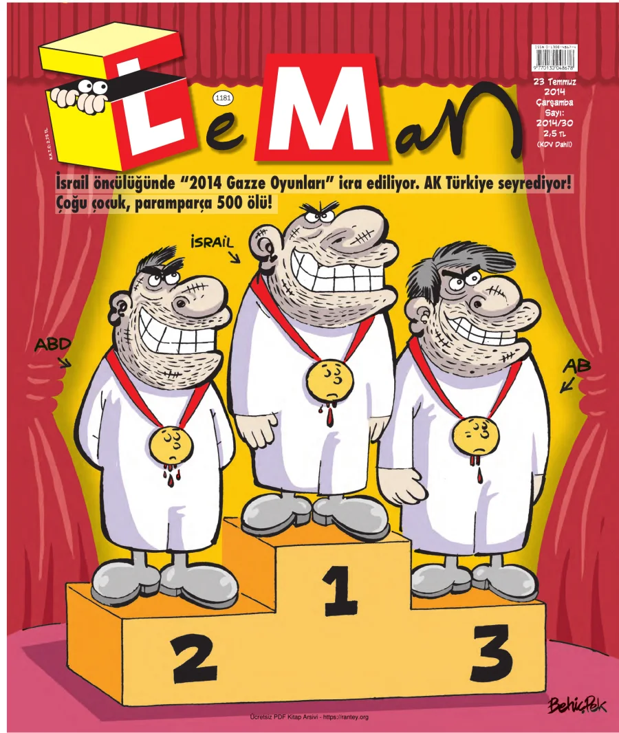 LeMan 2014 Sayı 1181 kapak görseli