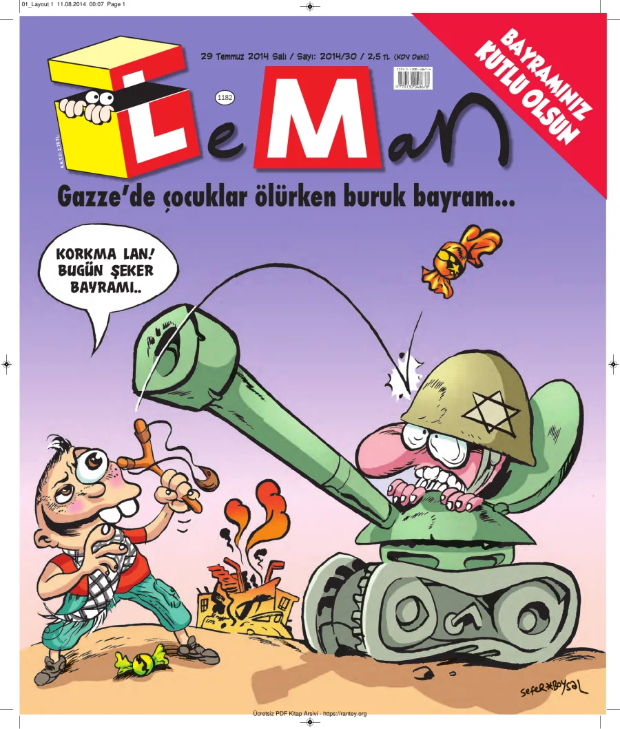 LeMan 2014 Sayı 1182 kapak görseli