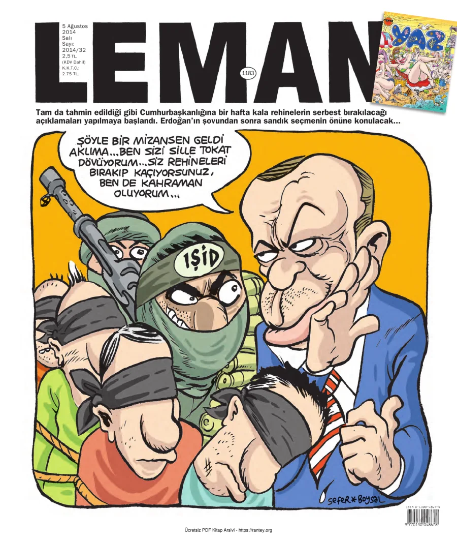 LeMan 2014 Sayı 1183 kapak görseli
