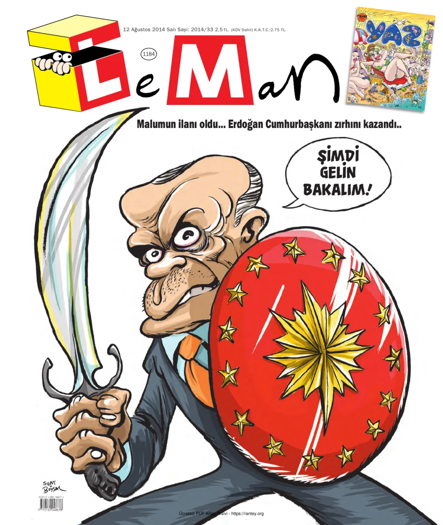 LeMan 2014 Sayı 1184 kapak görseli