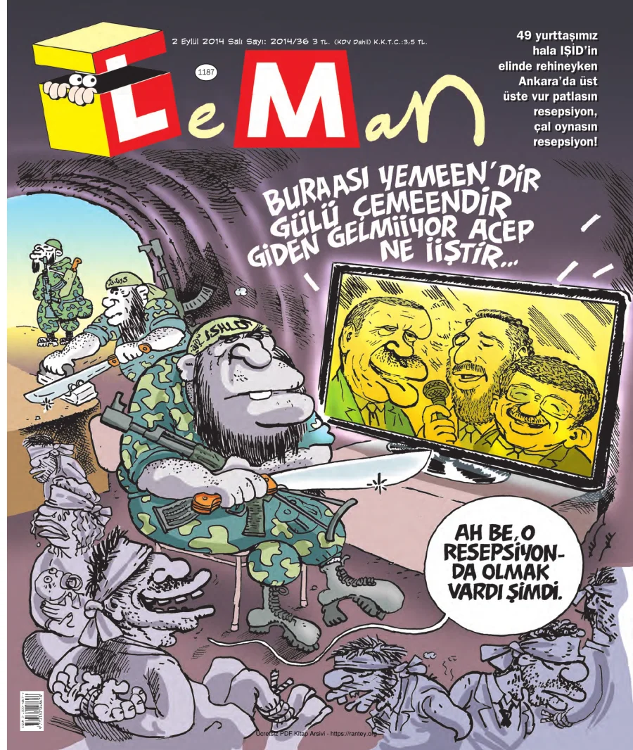LeMan 2014 Sayı 1187 kapak görseli
