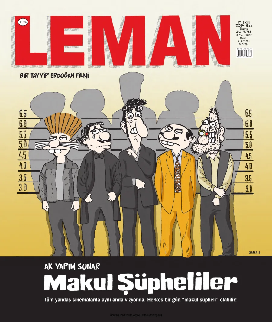LeMan 2014 Sayı 1194 kapak görseli