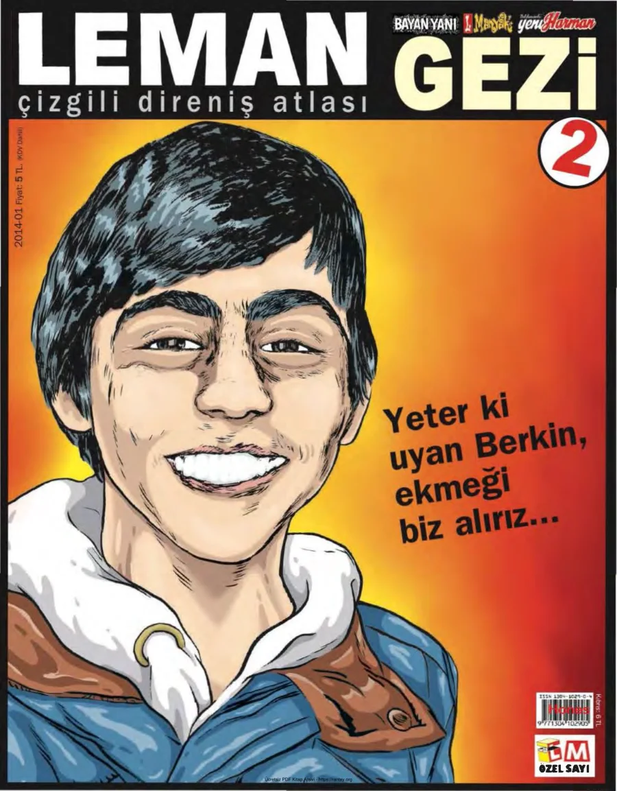 LeMan 2014 Sayı Gezi Özel kapak görseli