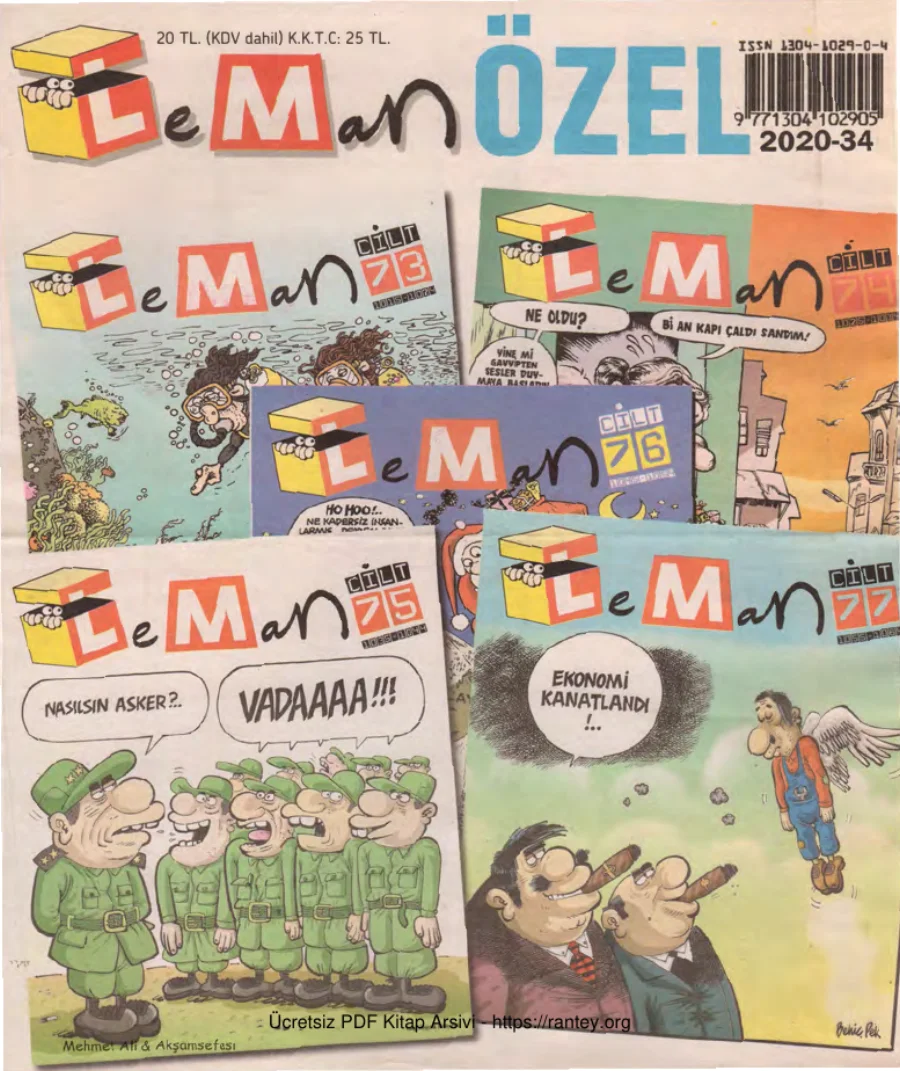 LeMan 2015 Özel Sayı 04 Bahar kapak görseli