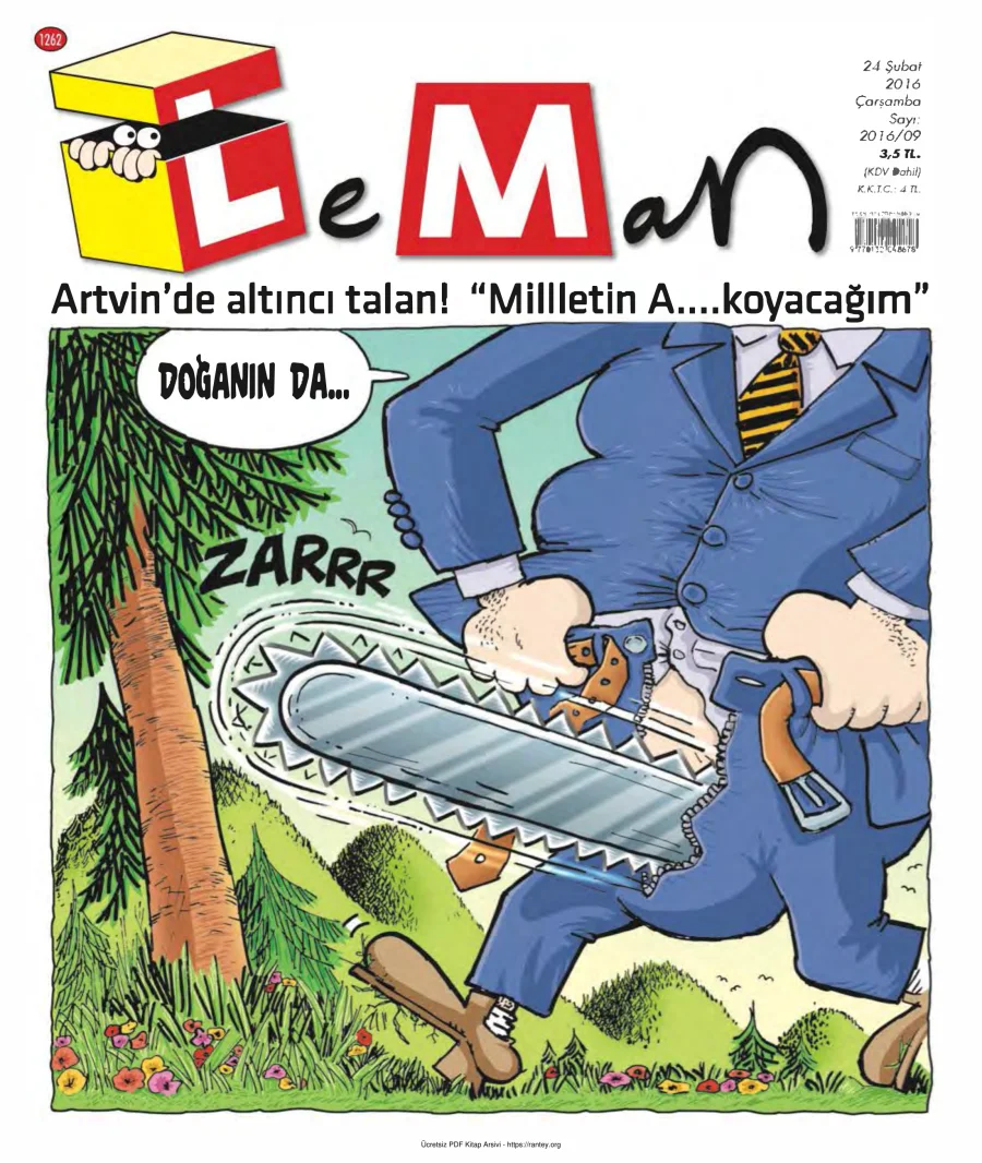 LeMan 2016 Cilt 098 Sayı 1262 1272 kapak görseli