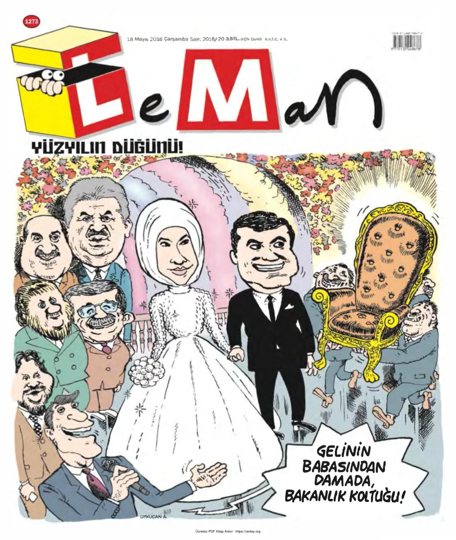 LeMan 2016 Cilt 099 Sayı 1273 1283 kapak görseli
