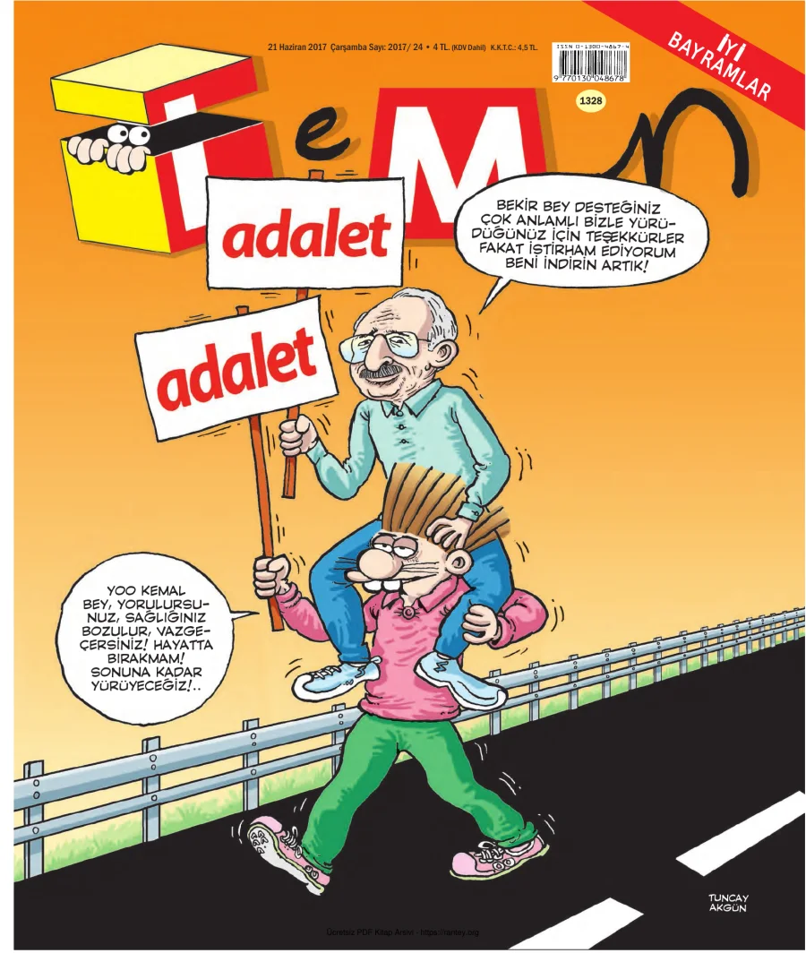 LeMan 2017 Cilt 104 Sayı 1328 1336 kapak görseli