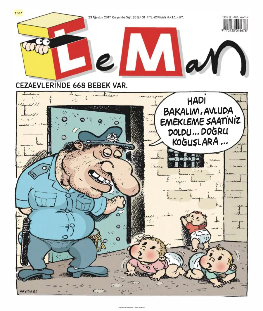 LeMan 2017 Cilt 105 Sayı 1337 1345 kapak görseli