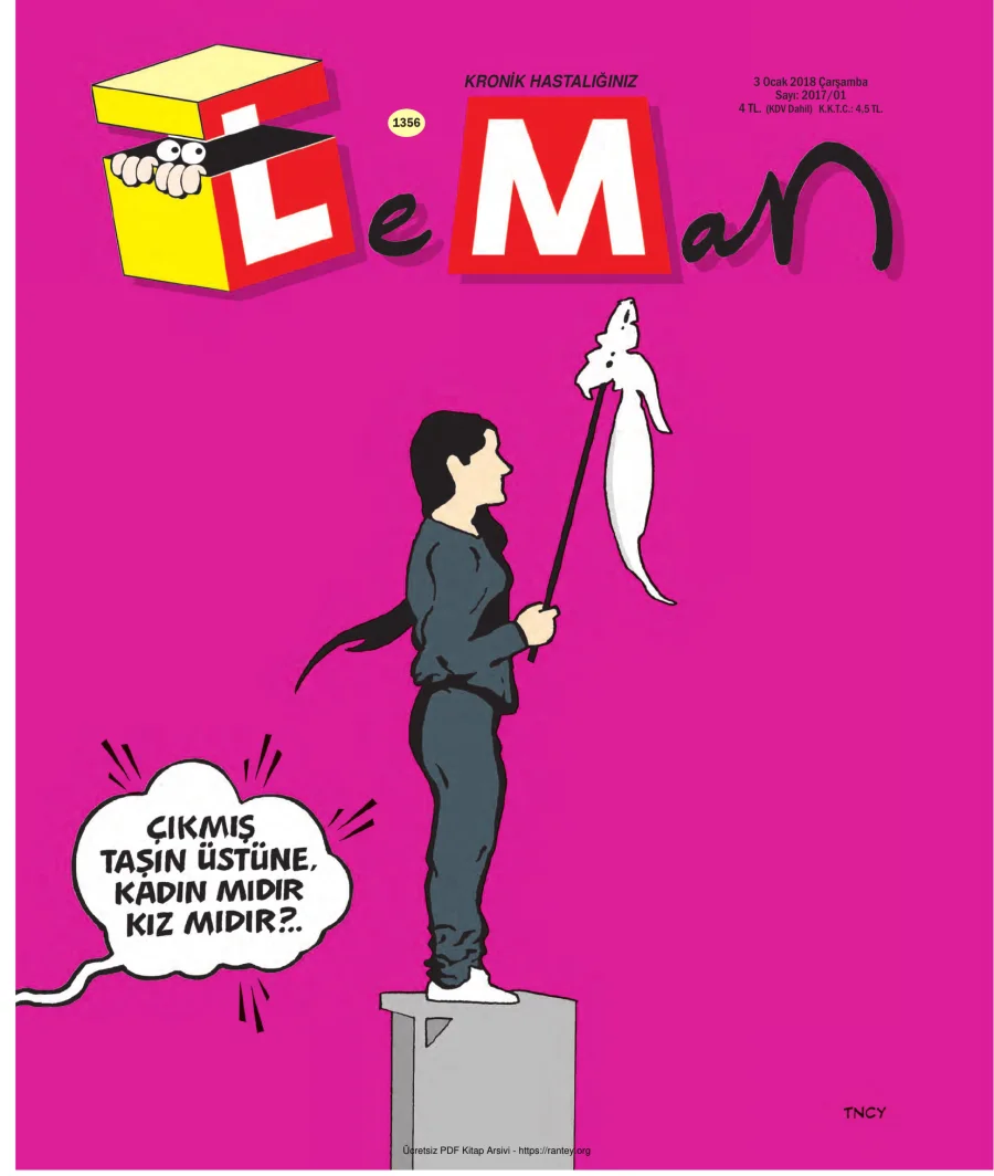 LeMan 2018 Cilt 107 Sayı 1356 1366 kapak görseli