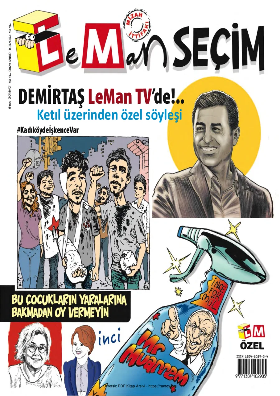 LeMan 2018 Özel Sayı 01 kapak görseli