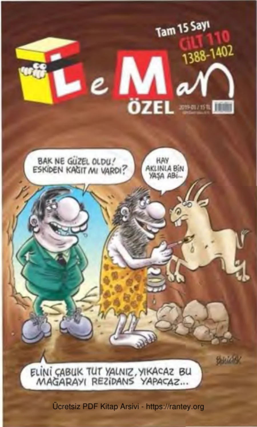 LeMan 2019 Cilt 110 Sayı 1388 1402 kapak görseli