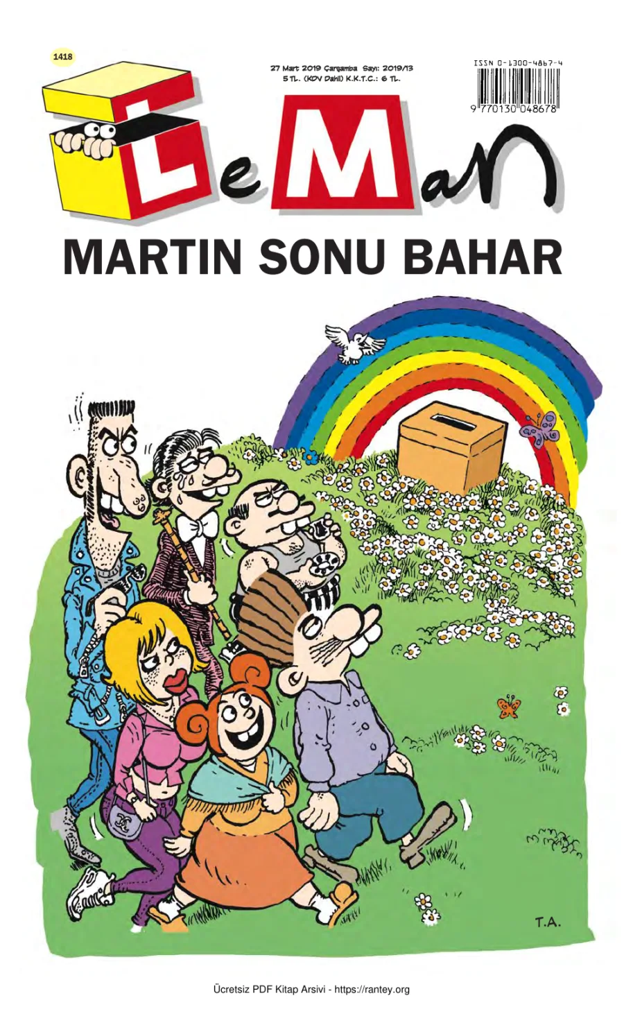 LeMan 2019 Sayı 1418 kapak görseli