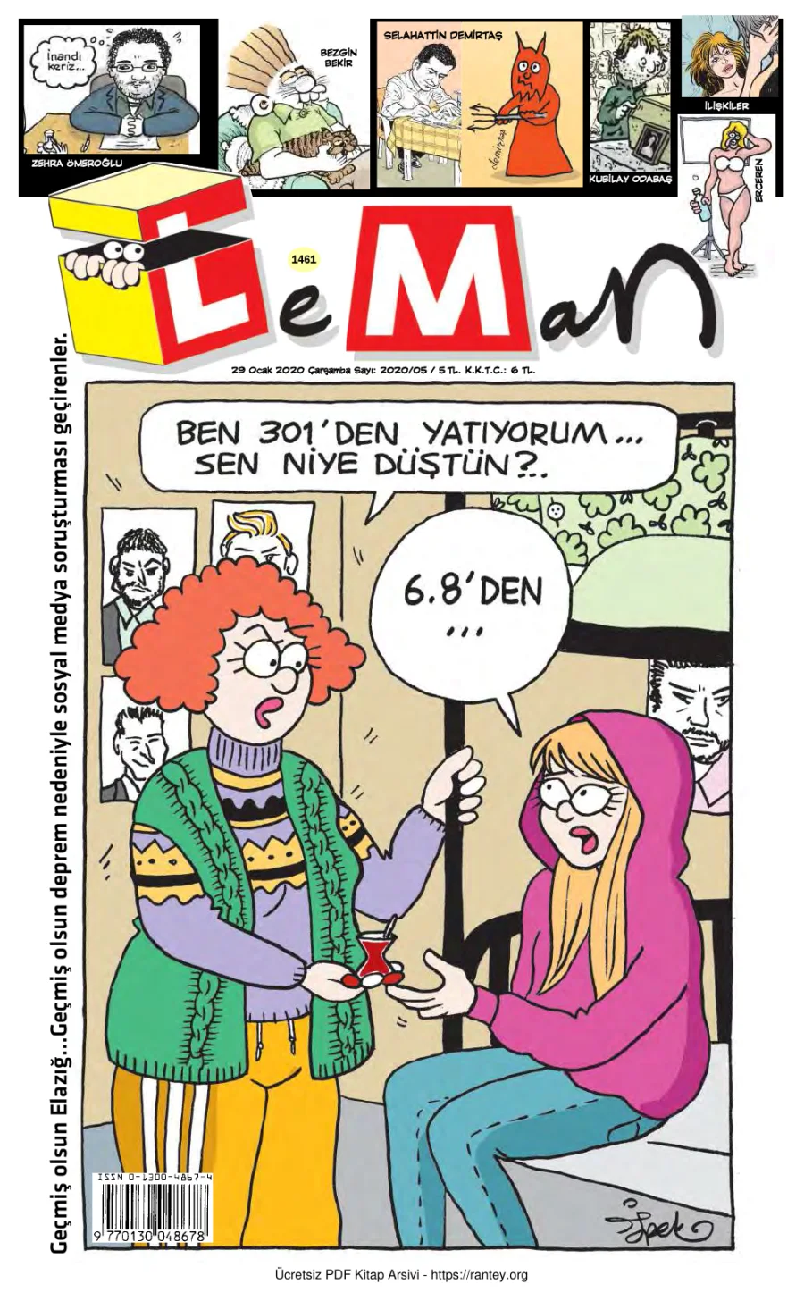 LeMan 2020 Sayı 1461 kapak görseli