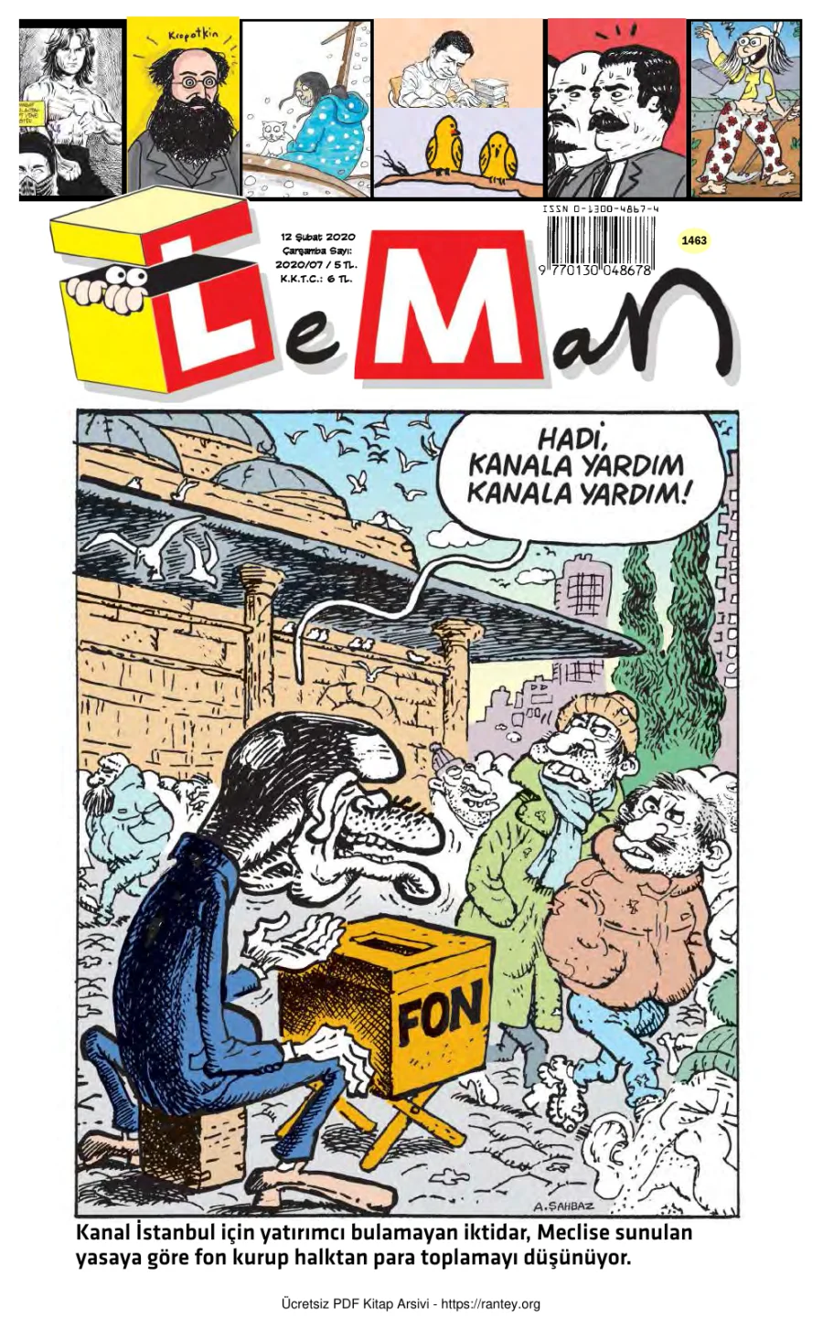 LeMan 2020 Sayı 1463 kapak görseli