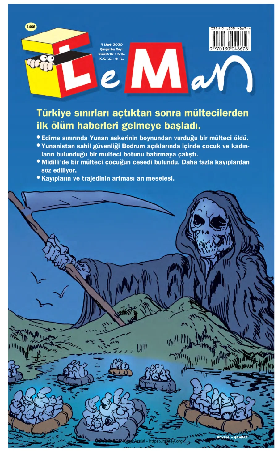 LeMan 2020 Sayı 1466 kapak görseli