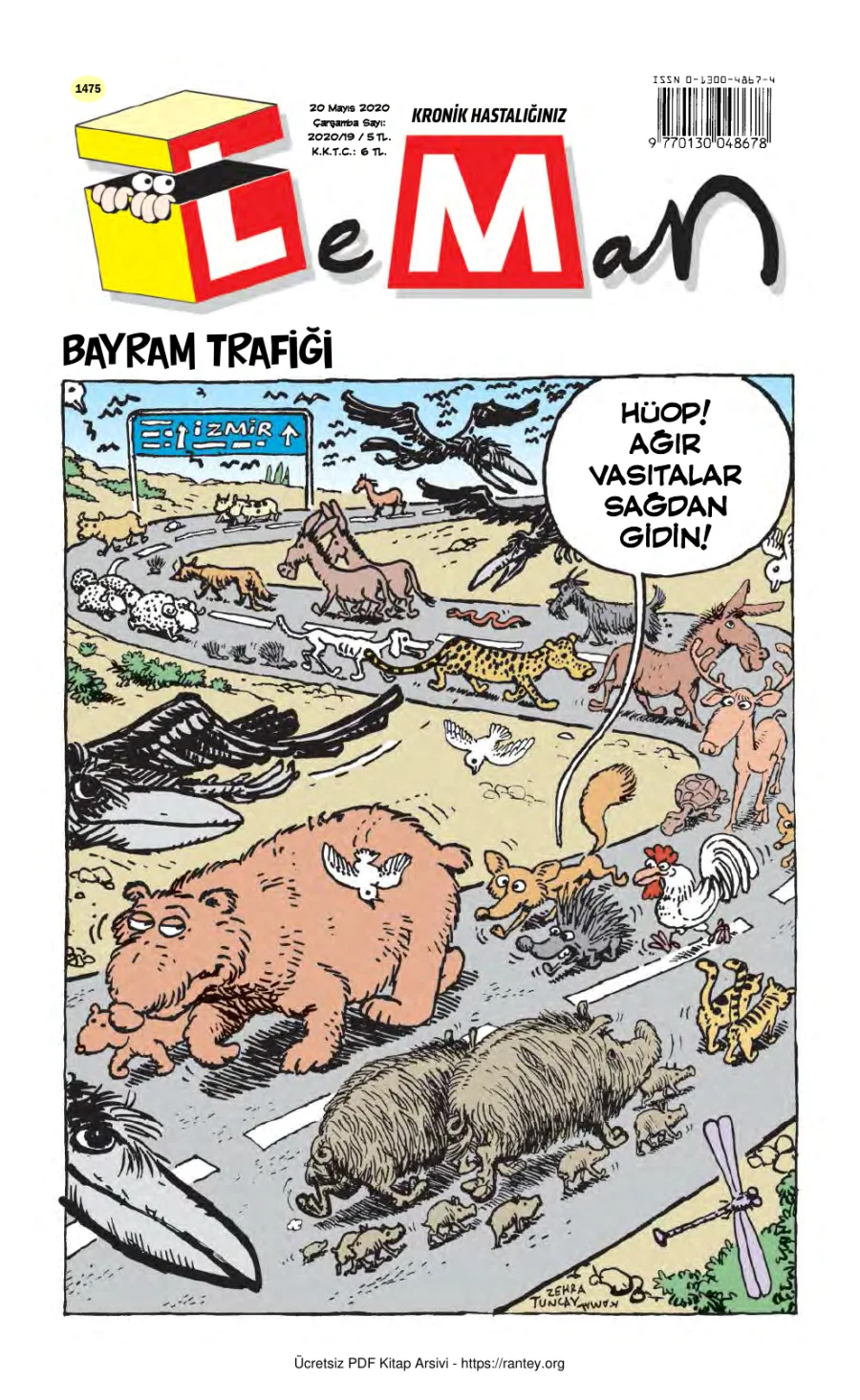 LeMan 2020 Sayı 1475 kapak görseli