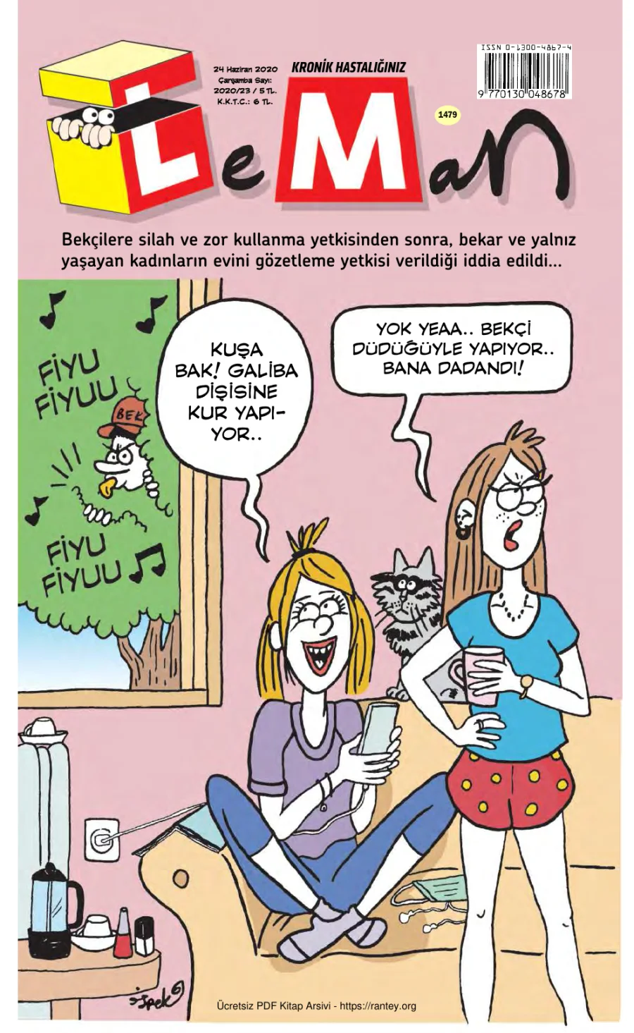LeMan 2020 Sayı 1479 kapak görseli