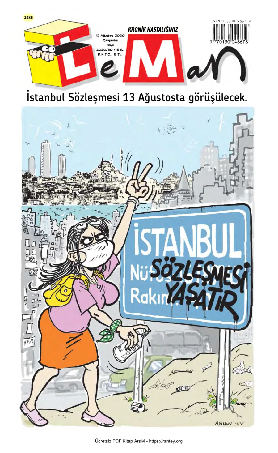 LeMan 2020 Sayı 1486 kapak görseli