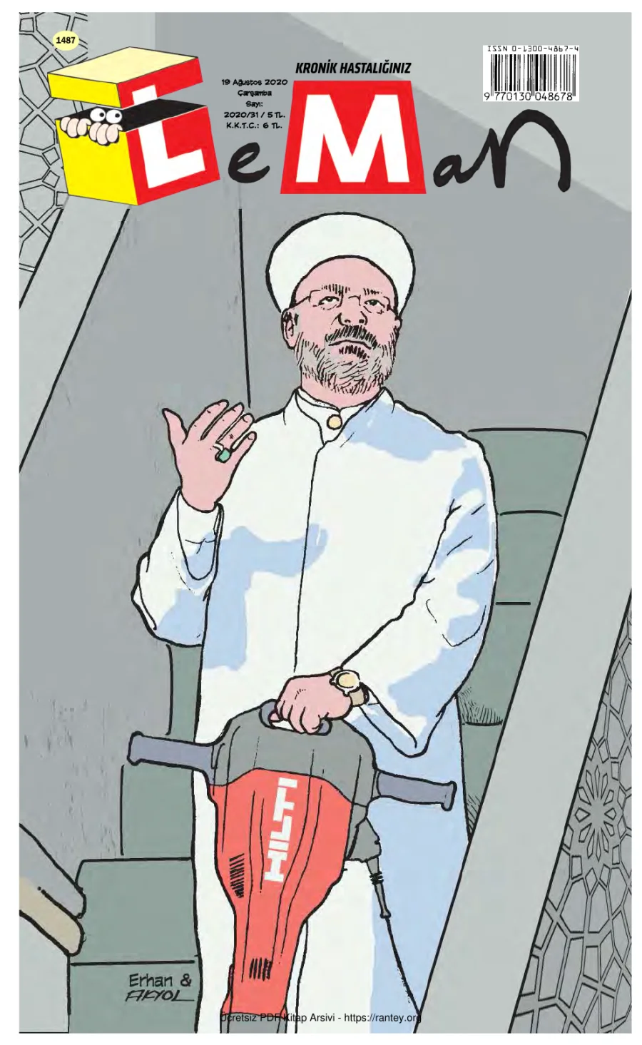 LeMan 2020 Sayı 1487 kapak görseli